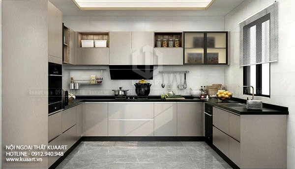 Hoàn Thiện Tủ Bếp Nhựa Cao Cấp Mrs Thu Tại Hạ Long, Quảng Ninh