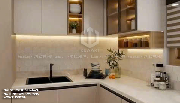 Hoàn Thiện Tủ Bếp Nhựa Cao Cấp Mr Hoàng Tại Hạ Long, Quảng Ninh