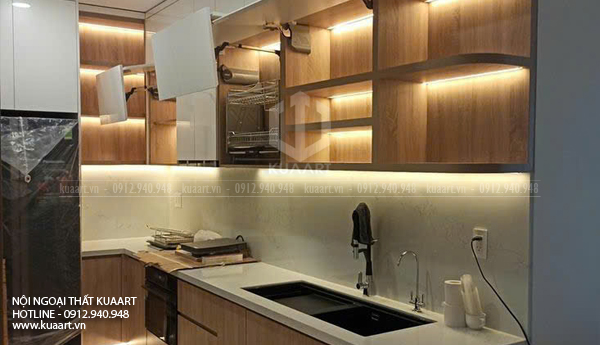 Hoàn Thiện Tủ Bếp Nhựa Cao Cấp Mr Tánh Tại Hạ Long, Quảng Ninh