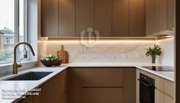 Hoàn Thiện Tủ Bếp Nhựa Cao Cấp Mrs Đào Tại Hạ Long, Quảng Ninh