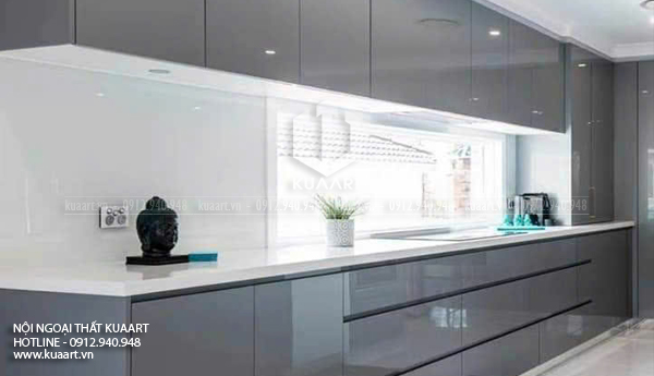 Hoàn Thiện Tủ Bếp Nhựa Cao Cấp Mr Hoà Tại Hạ Long, Quảng Ninh