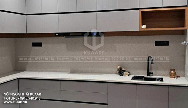 Hoàn Thiện Tủ Bếp Nhựa Cao Cấp Mr Tùng Tại Hạ Long, Quảng Ninh