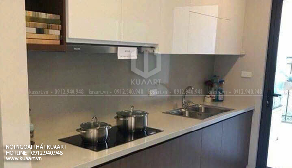 Hoàn Thiện Tủ Bếp Nhựa Cao Cấp Mr Chiến Tại Hạ Long, Quảng Ninh
