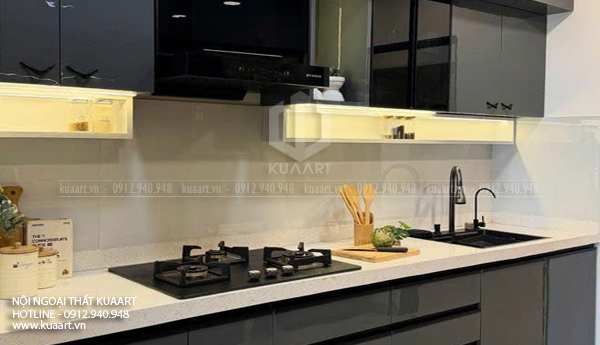 Hoàn Thiện Tủ Bếp Nhựa Cao Cấp Mr Bắc Tại Hạ Long, Quảng Ninh