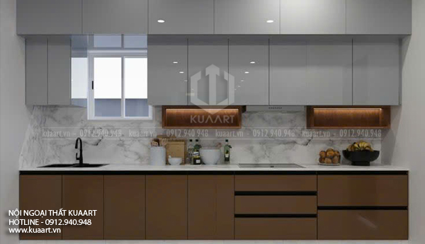 Hoàn Thiện Tủ Bếp Nhựa Cao Cấp Mr Kiệm Tại Hạ Long, Quảng Ninh