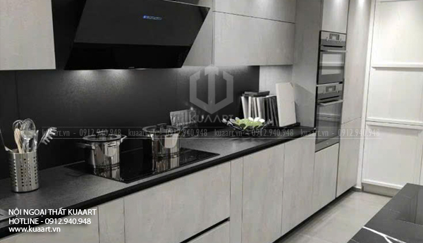 Hoàn Thiện Tủ Bếp Nhựa Cao Cấp Mrs Diễm Tại Hạ Long, Quảng Ninh