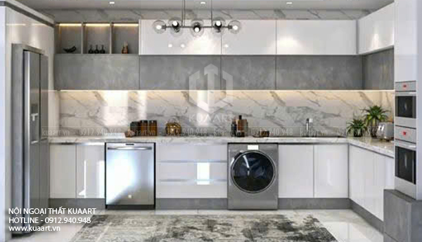 Hoàn Thiện Tủ Bếp Nhựa Cao Cấp Mrs Thanh Tại Hạ Long, Quảng Ninh