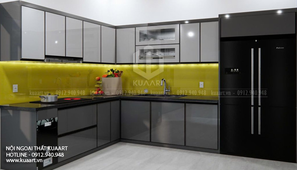 Hoàn Thiện Tủ Bếp Nhựa Cao Cấp Mr Phong Tại Hạ Long, Quảng Ninh