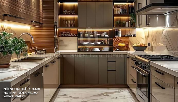 Hoàn Thiện Tủ Bếp Nhựa Cao Cấp Mr Quý Tại Hạ Long, Quảng Ninh