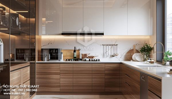 Hoàn Thiện Tủ Bếp Nhựa Cao Cấp Mr Sơn Tại Hạ Long, Quảng Ninh