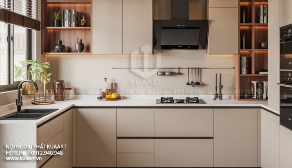 Hoàn Thiện Tủ Bếp Nhựa Cao Cấp Mr Hỷ Tại Hạ Long, Quảng Ninh