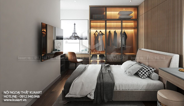 Hoàn Thiện Nội Thất Phòng Ngủ Mr Lạc Tại Hạ Long, Quảng Ninh