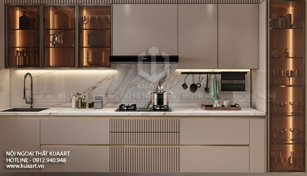 Hoàn Thiện Tủ Bếp Nhựa Cao Cấp Mr Bằng Tại Hạ Long, Quảng Ninh