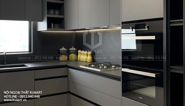 Hoàn Thiện Tủ Bếp Nhựa Cao Cấp Mr Lăng Tại Hạ Long, Quảng Ninh