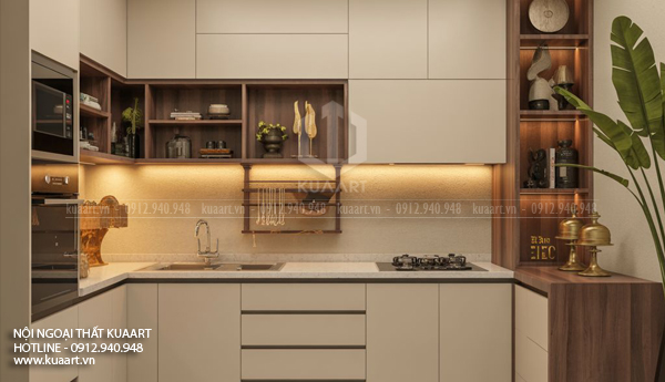 Hoàn Thiện Tủ Bếp Nhựa Cao Cấp Mr Song Tại Hạ Long, Quảng Ninh