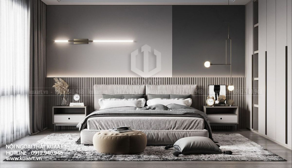 Hoàn Thiện Nội Thất Phòng Ngủ Mr Chất Tại Hạ Long, Quảng Ninh