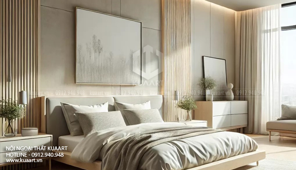 Hoàn Thiện Nội Thất Phòng Ngủ Mr Sâm Tại Hạ Long, Quảng Ninh